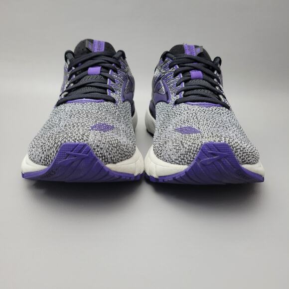 Brooks Adrenaline GTS 19 Purple Womens Size 11 Athletic Running Shoes Sneakers - Picture 6 of 12